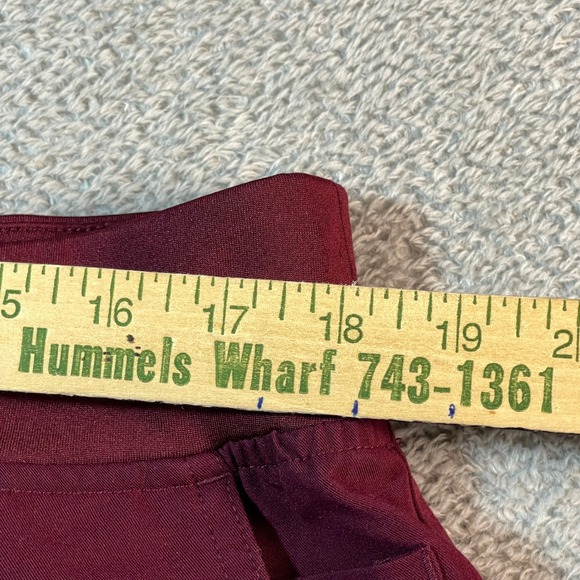 FIGS Yola Scrub Pants‎ Women's XXL Red HW Technical Collection Drawstring Nurse - Picture 5 of 14